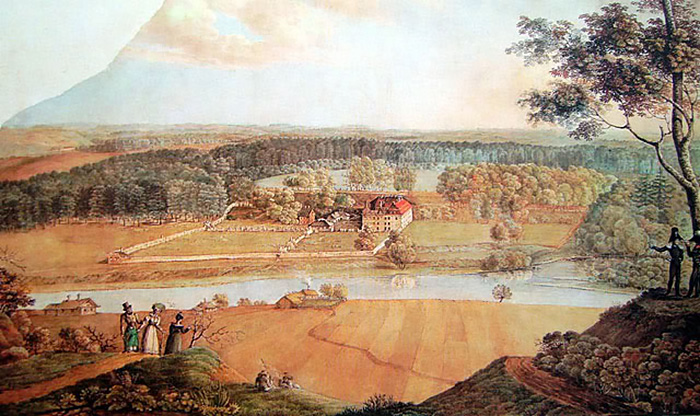 palace in vingis park